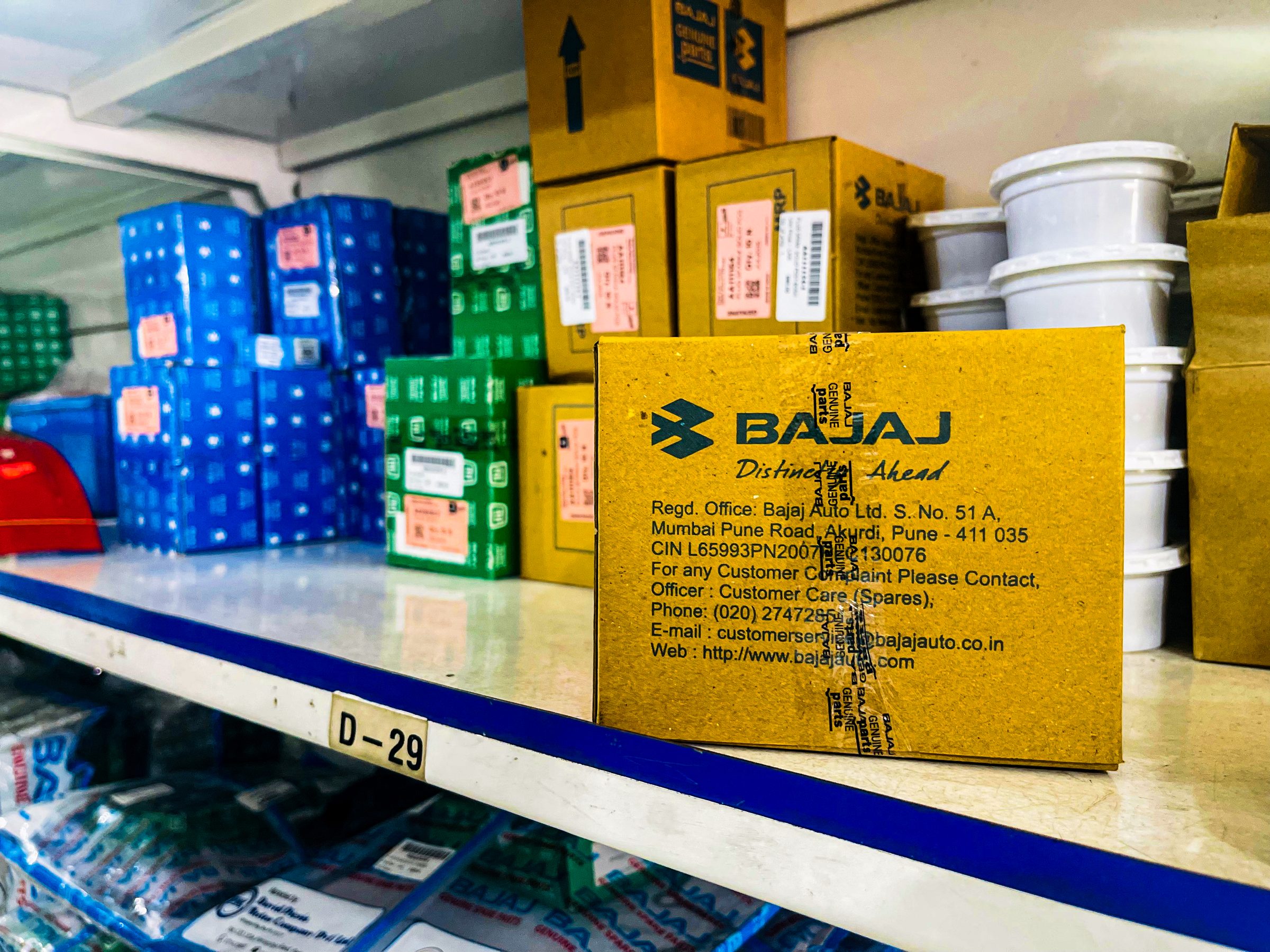 Genuine Bajaj Spare Parts